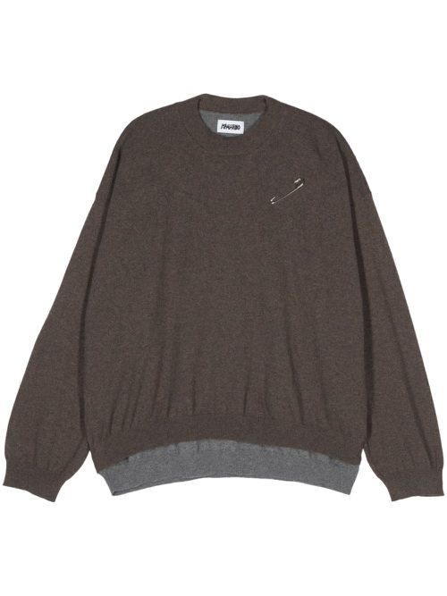 Distressed sweater - Grey