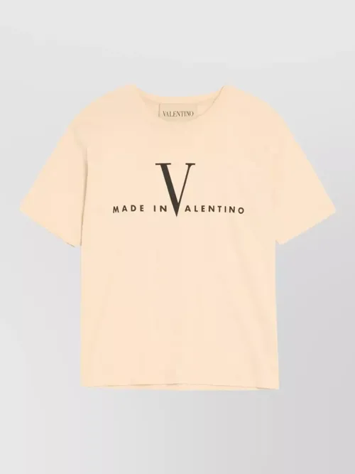 Valentino Garavani - cotton t-shirt made in valentino design