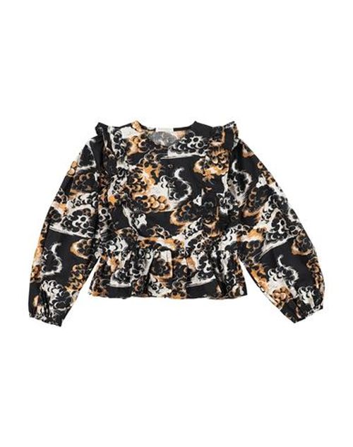 Kid Girl Top Black Size 10 Cotton
