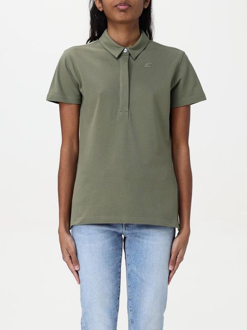 Polo Shirt K-WAY Woman color Green