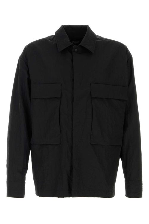 Black nylon jacket