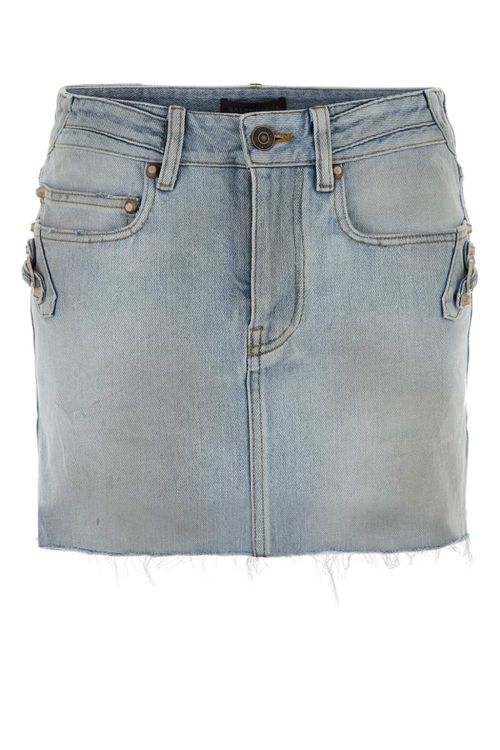 City Mini Skirt — Blue
