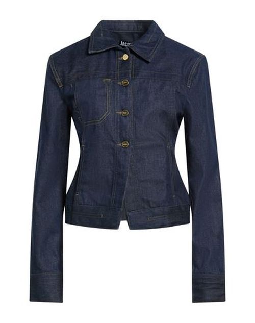 Le Papier Woman Denim outerwear Blue Size 6 Organic cotton