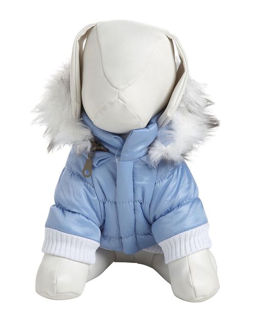 Metallic Fashion Pet Parka Coat