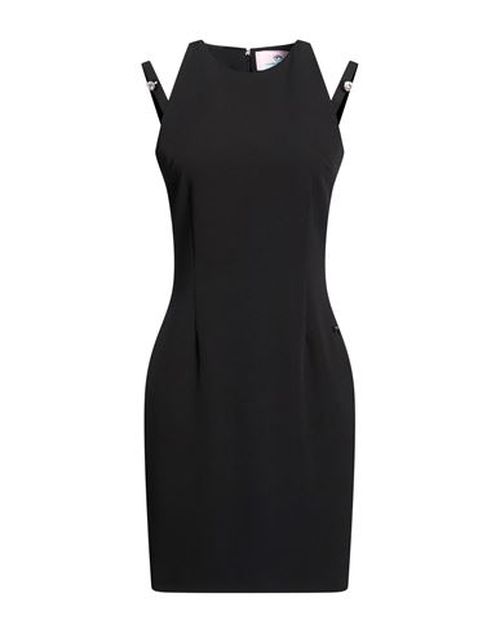 Woman Mini dress Black Size 6 Polyester, Elastane
