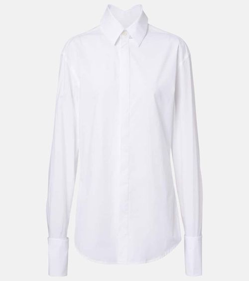 Cotton poplin shirt