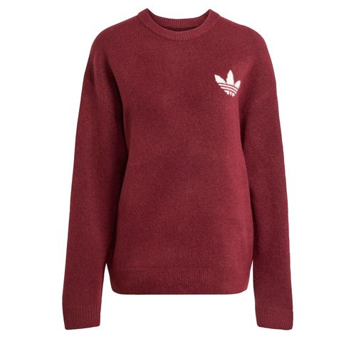 ADIDAS ORIGINALS Pullover 'Athletic Dept' bordeaux / bianco