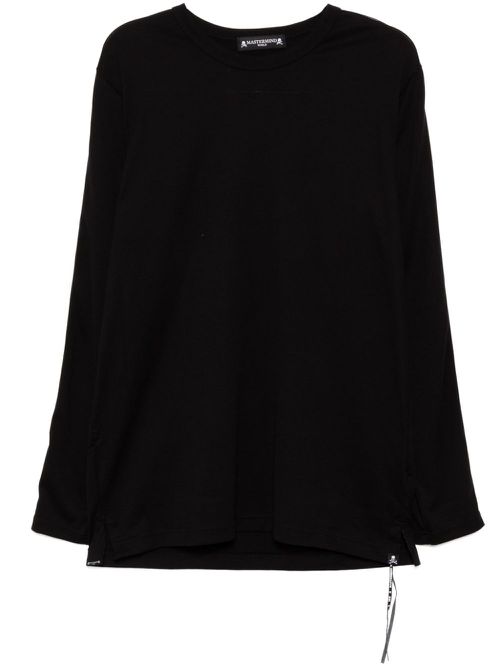 Logo-tape T-shirt - Black