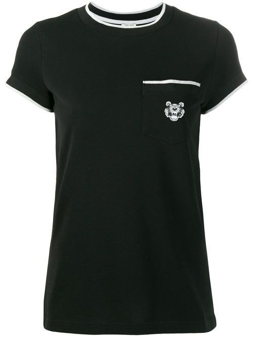 Chest pocket T-shirt - Black