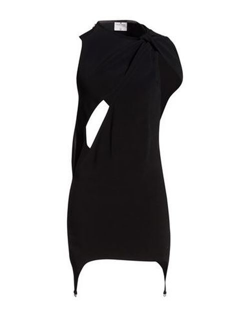 Courrèges Woman Mini dress Black Size 4 Viscose, Elastane
