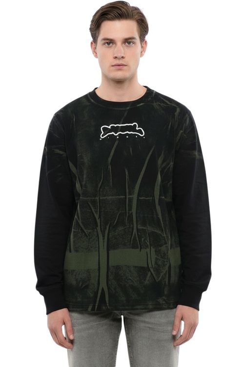 Black Full Sleeves T-Shirt