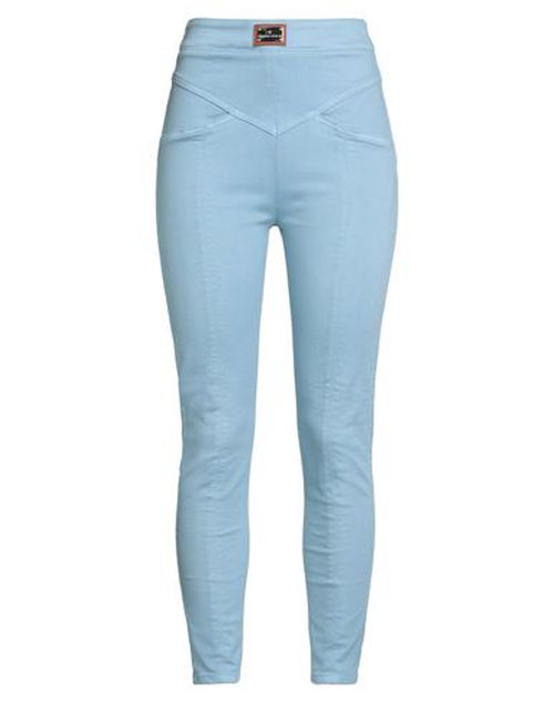 Woman Jeans Sky blue Size 26 Cotton, Elastomultiester, Elastane, Metal