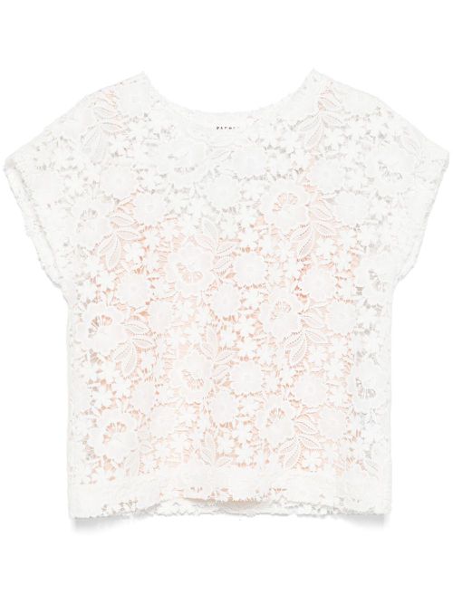 Lace blouse - White