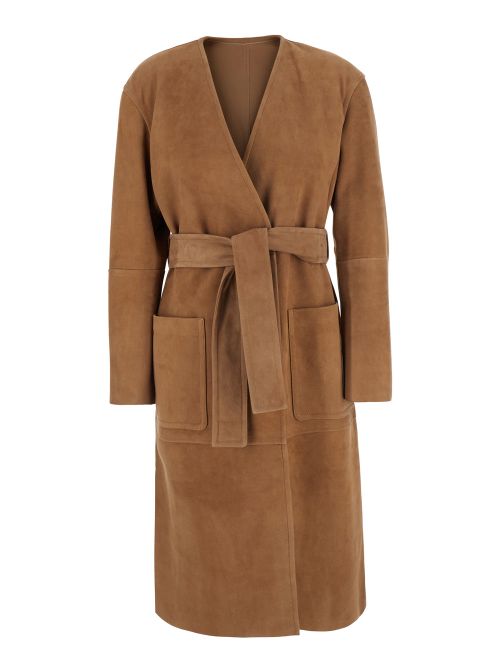 Portici Coat — Beige