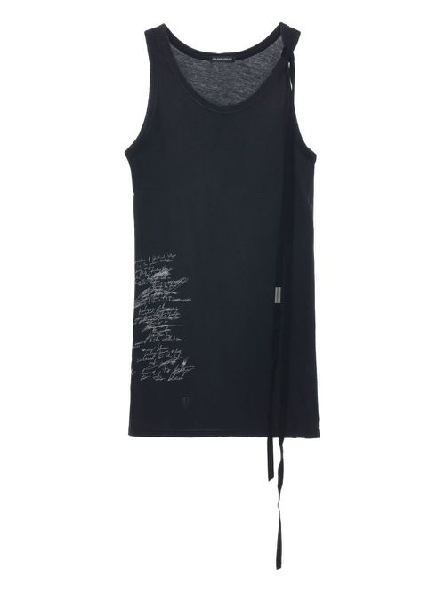Ann Demeulemeester Vesta Ramage tank top - Black