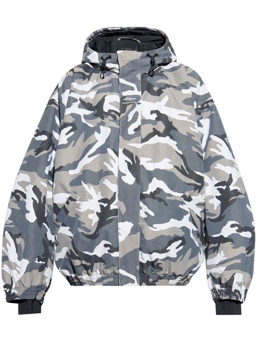 Camo ski jacket - Grey