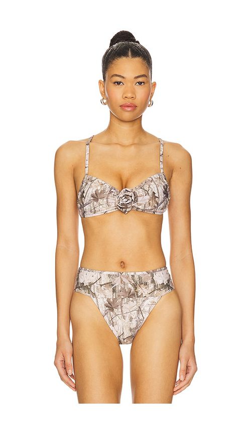 Montce Devin Rosa Bikini Top in Taupe. -  XL also in L, M