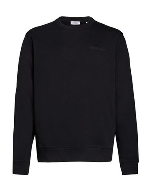 Man Sweatshirt Black Size L Cotton, Elastane