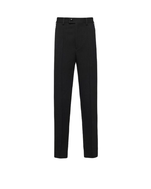 Elegant Gabardine Trousers for Men - FW23 Collection