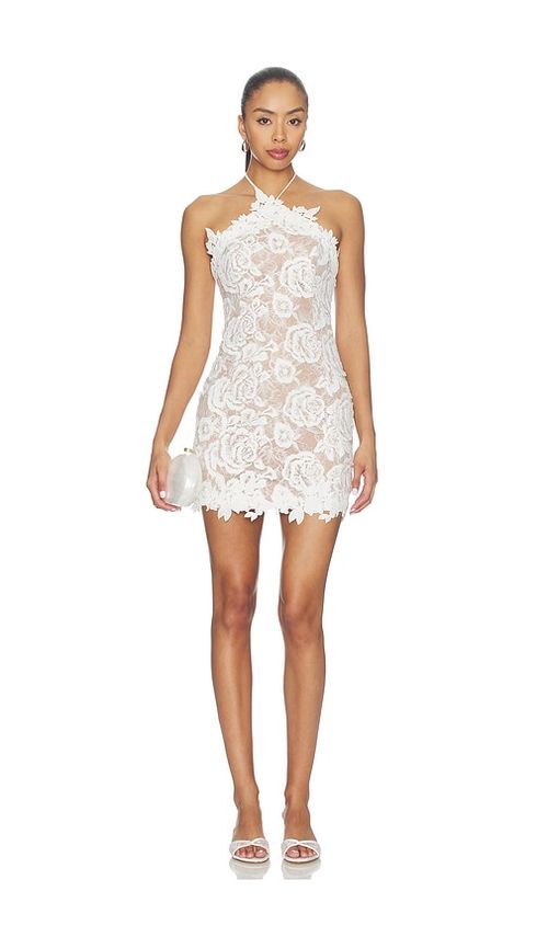 Lovers and Friends Remy Mini Dress in White. - S also in