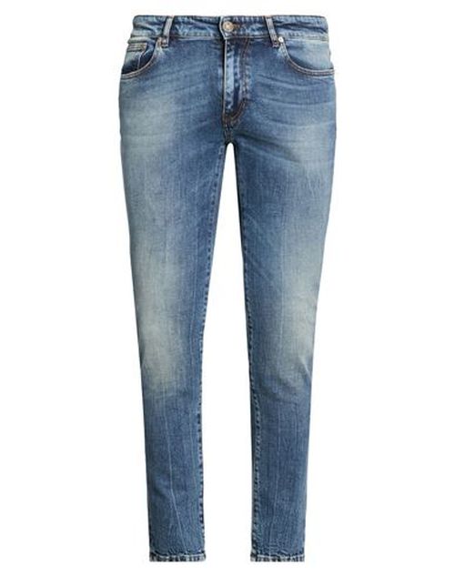 Man Jeans Blue Size 31 Cotton, Elastane