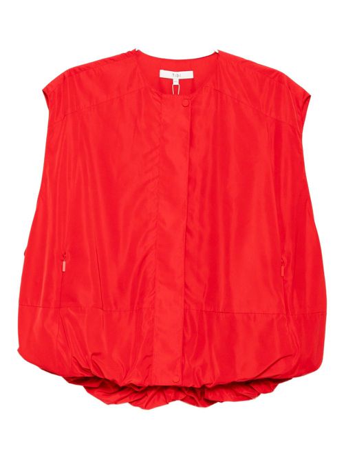 Sleeveless blousant vest - Red