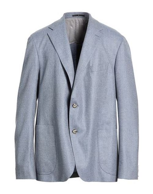 Man Blazer Light blue Size 38 Virgin Wool, Cashmere