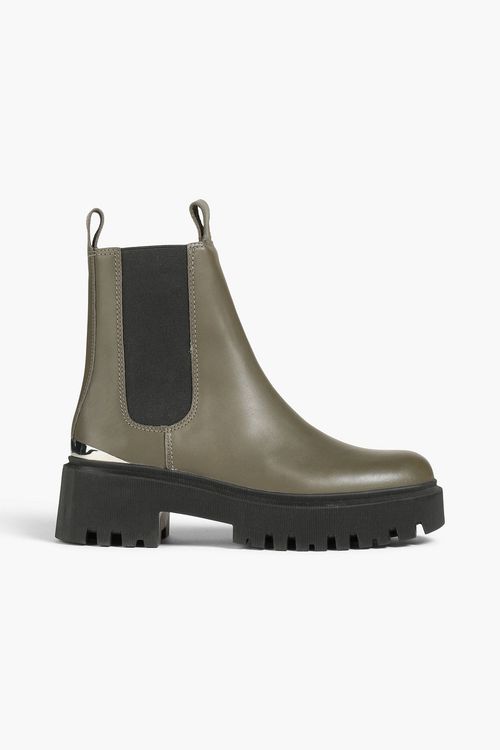 Leather Chelsea boots