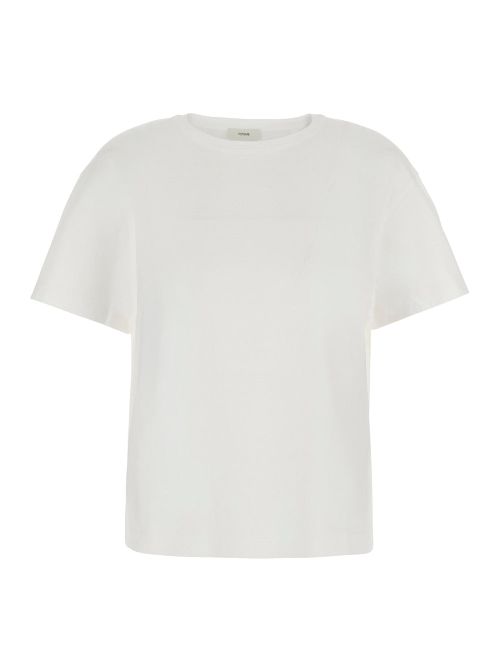 Cotton Crew Neck T-shirt — White