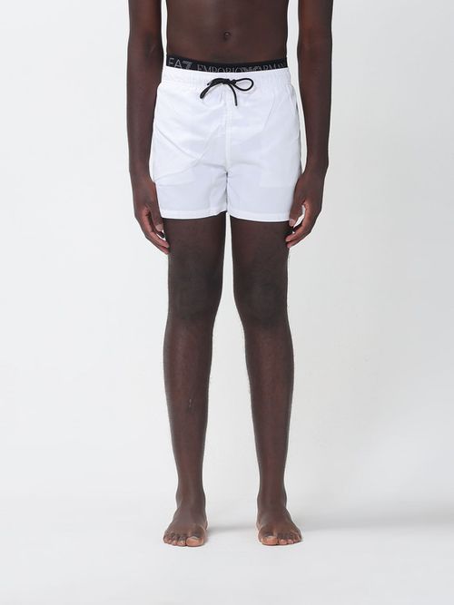 Swimsuit Men color White