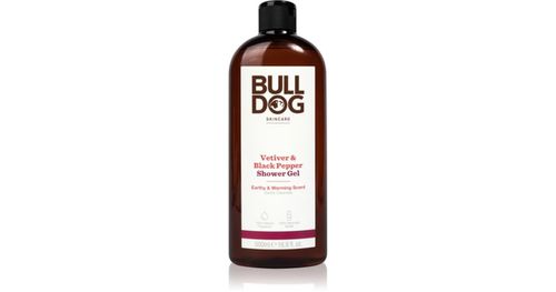 Bulldog Vetiver and black pepper shower gel for men