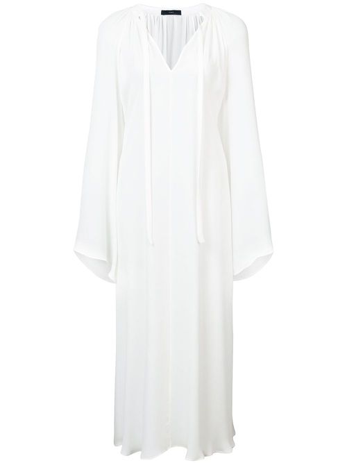 Bell sleeve dress - White