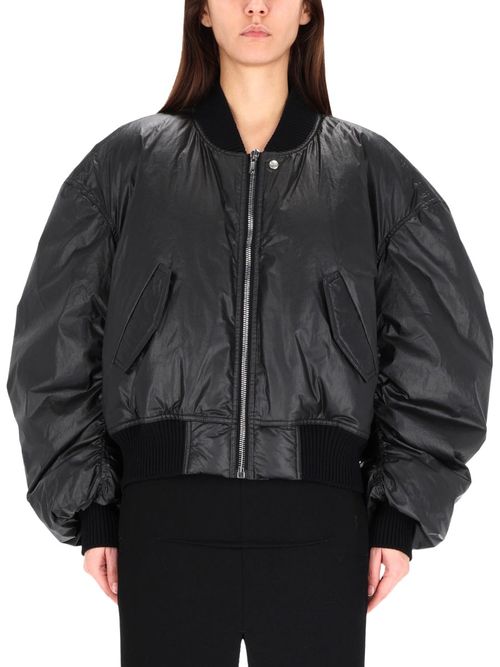 FW25 CONCORDIANS RUNWAY CAL BOMBER in COATED POPLIN