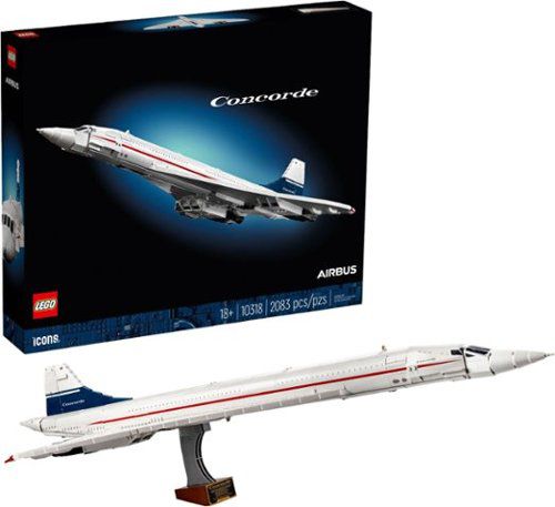 Icons Concorde Model Plane Building Set 10318