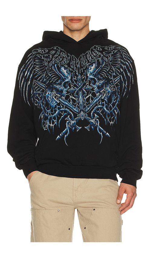 Affliction Toxic Wrath Hoodie in Black. M also in