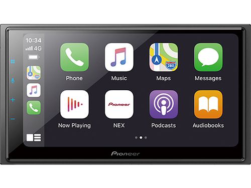 Pioneer "6.8"" In-Dash Multimedia Receiver With WVGA Capacitive Touchscreen Display"