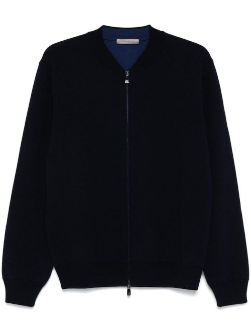 Wool cardigan - Blue