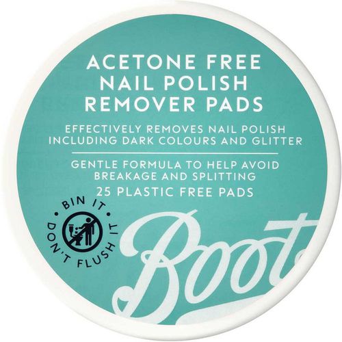 Boots Acetone Free Nail Polish Remover Pad