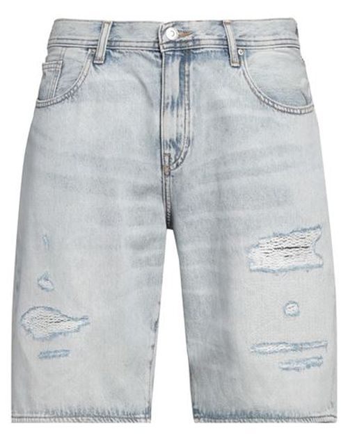 Armani Exchange Man Denim shorts Blue Size 28 Cotton