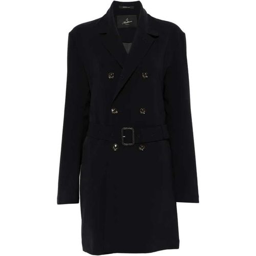 Montecore Double Breasted Coat With Belt