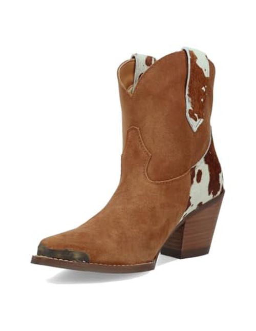 Dingo Women's Texas Charm Suede Leather Bootie