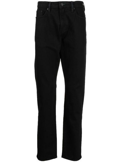 Straight-leg trousers - Black