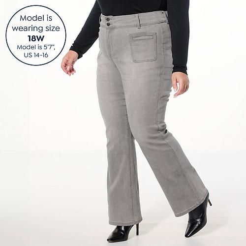 New Classic Stretch Denim Baby Bootcut Jean