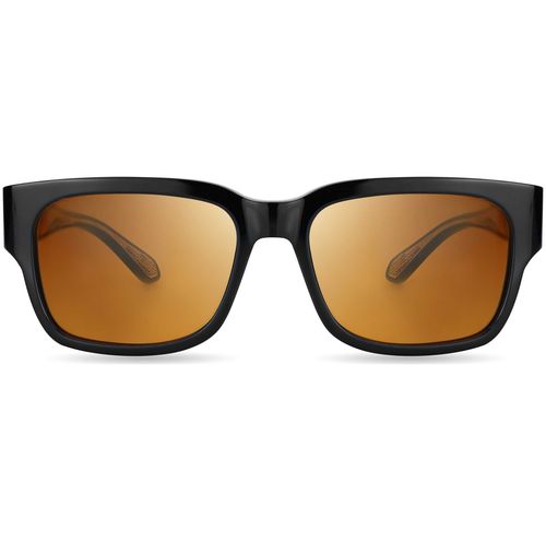 Men's 56 mm Black Sunglasses
