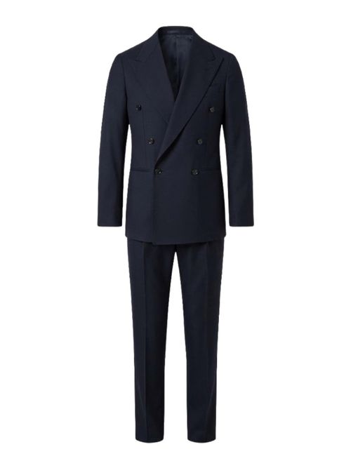 Beckham Model Double-Breasted Suit