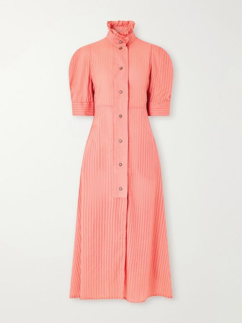 Venetia Cotton-voile Midi Dress
