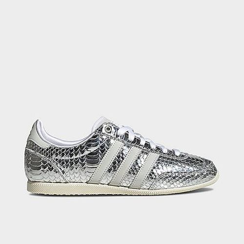 Women's Originals Japan Croc Casual Shoes in Silver Metallic/Silver Metallic/White