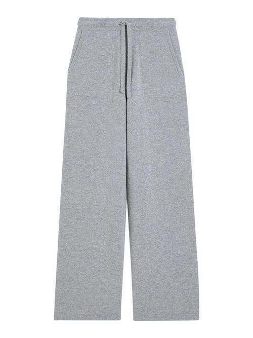 Stone Gray Knitted Trousers