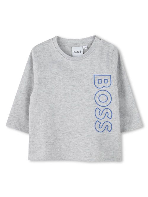 Logo-print T-shirt - Grey