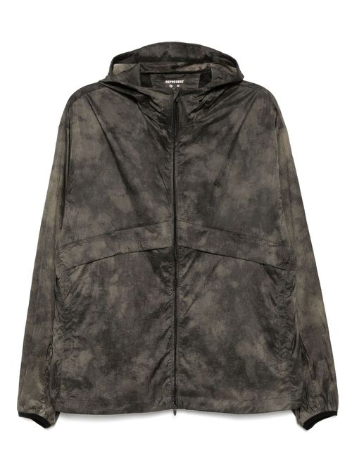REPRESENT 247 Rep 247 Hooded Training jacket - Neutrals